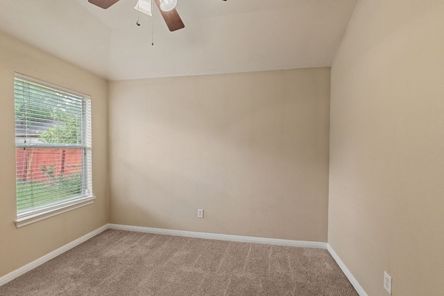 425 Valley Oaks Loop, Georgetown, TX 78626 - empty room with carpet floors, ceiling fan, and baseboards