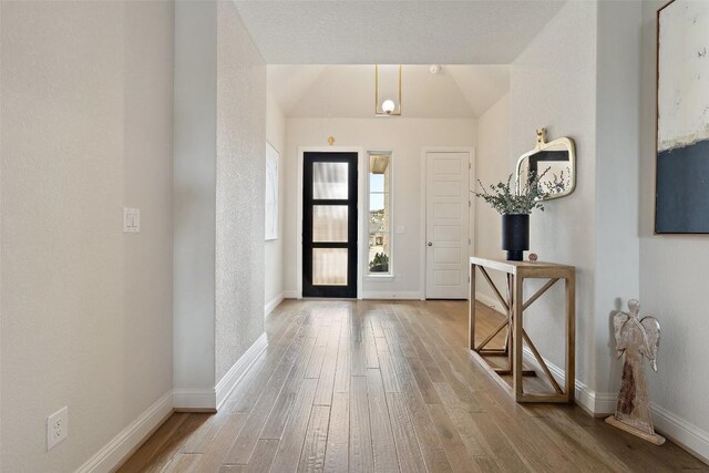 216 Vista Village Cv, Austin, TX 78738 - foyer entrance with wood finished floors and baseboards