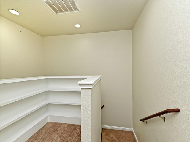 interior space with visible vents