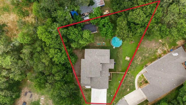 drone / aerial view