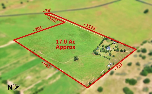 245 Country Ln, Mcdade, TX 78650 - map