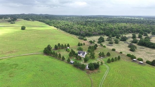 245 Country Ln, Mcdade, TX 78650 - drone / aerial view featuring a rural view