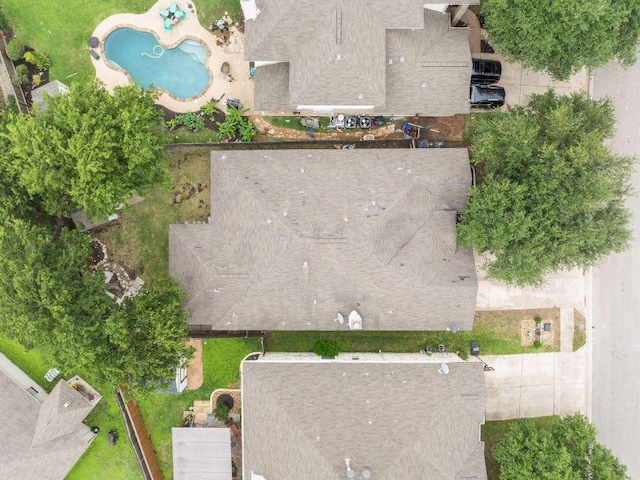 1564 Lorson Loop, Round Rock, TX 78665 - aerial view of property and surrounding area with a pool area