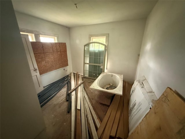 bathroom featuring vanity and a wealth of natural light