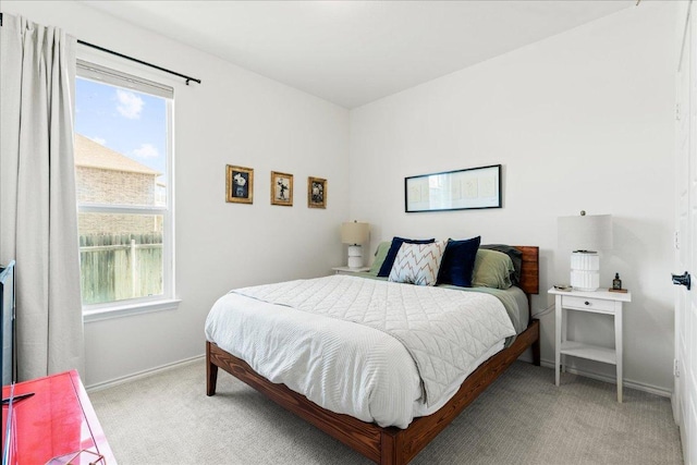 210 Maroon Ln, Kyle, TX 78640 - bedroom featuring light carpet and multiple windows