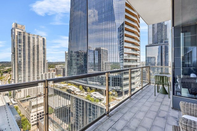 210 Lavaca St Unit 2308, Austin, TX 78701 - balcony with a city view