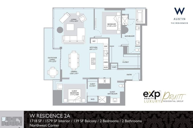 210 Lavaca St Unit 2308, Austin, TX 78701 - view of layout