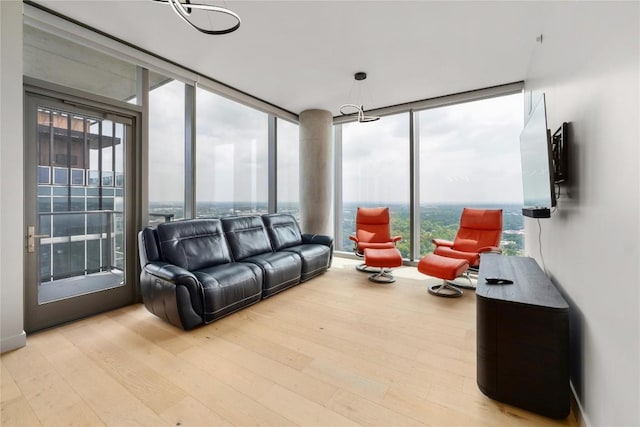 44 E Ave Unit 2907, Austin, TX 78701 - view of sunroom / solarium