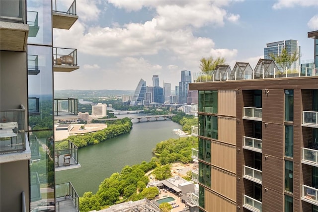 44 E Ave Unit 2907, Austin, TX 78701 - water view with a view of city