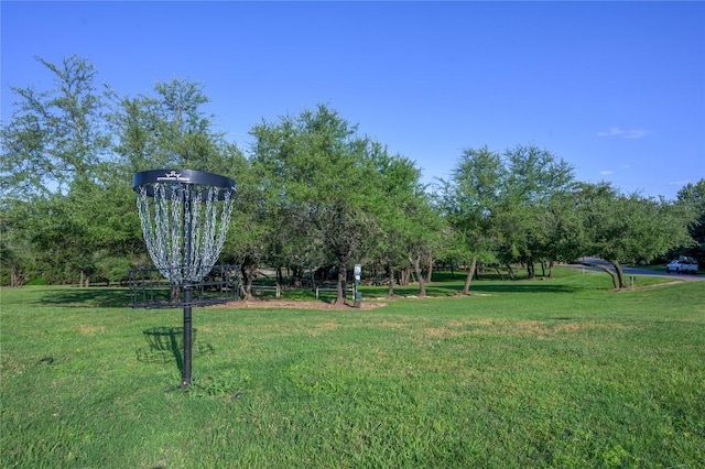14912 Swallow Tailed Kite Dr, Austin, TX 78738 - view of green lawn with view of wooded area