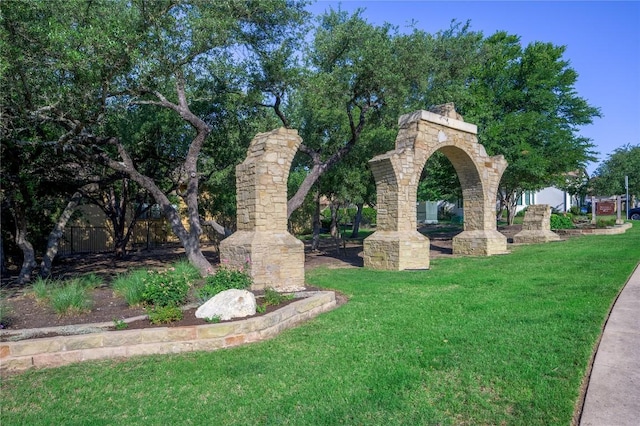 14912 Swallow Tailed Kite Dr, Austin, TX 78738 - view of green lawn
