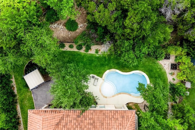 drone / aerial view