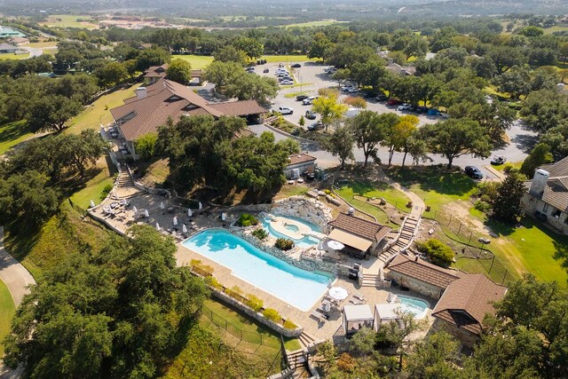 26302 Countryside Dr, Spicewood, TX 78669 - view of property location with a pool area