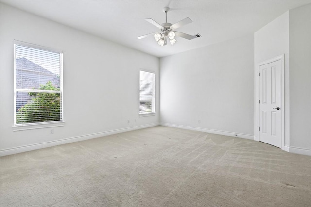 110 Woodall Dr, Georgetown, TX 78628 - spare room with carpet floors and a ceiling fan