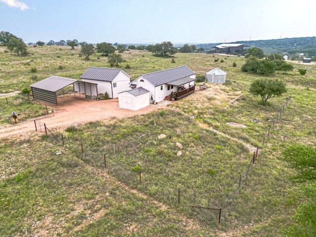 770 Stanton Rd, Johnson City, TX 78636 - aerial view of sparsely populated area