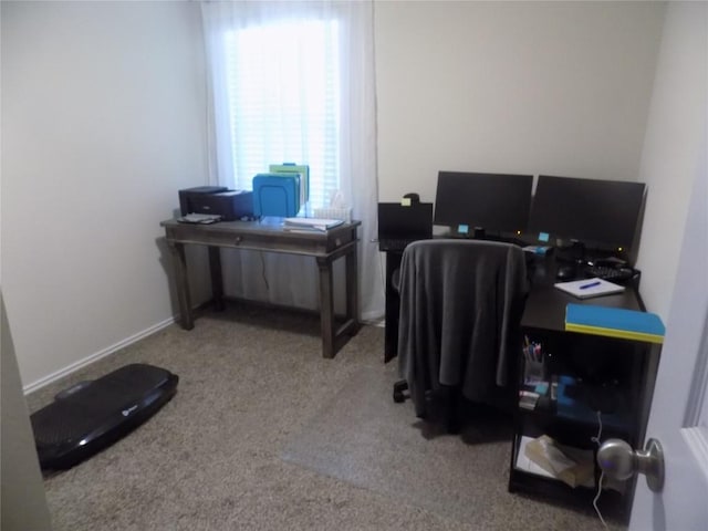 124 Rearden Blvd, Jarrell, TX 76537 - view of carpeted home office