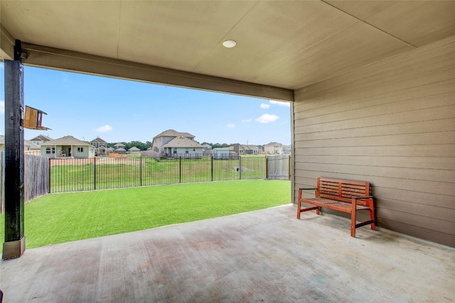 930 Blue Oak Blvd, San Marcos, TX 78666 - view of patio / terrace with a residential view