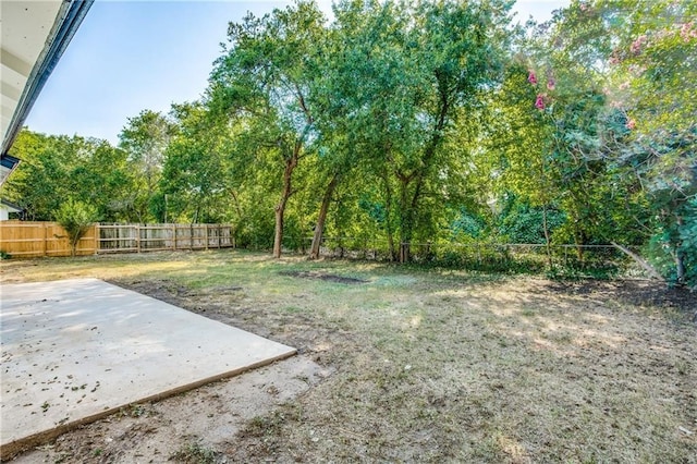 6220 Blarwood Dr, Austin, TX 78745 - fenced backyard with a patio area