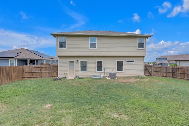 310 Garcitas Creek Ln, Hutto, TX 78634 - rear view of property featuring central air condition unit