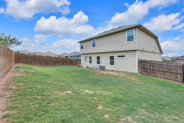 310 Garcitas Creek Ln, Hutto, TX 78634 - back of house featuring central air condition unit