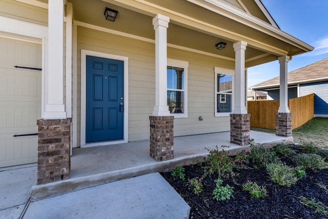 310 Garcitas Creek Ln, Hutto, TX 78634 - property entrance featuring covered porch