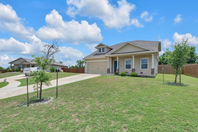 310 Garcitas Creek Ln, Hutto, TX 78634 - craftsman-style home featuring driveway and covered porch