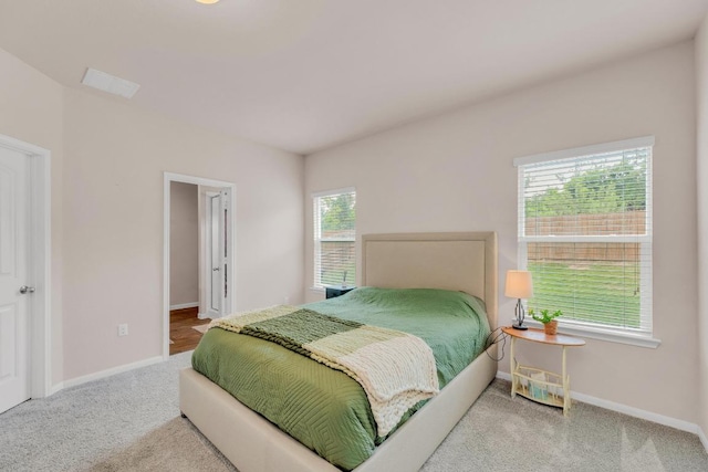 310 Garcitas Creek Ln, Hutto, TX 78634 - carpeted bedroom with baseboards