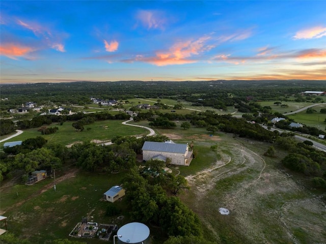 2400 W Fitzhugh Rd, Dripping Springs, TX 78630 - view of aerial view at dusk