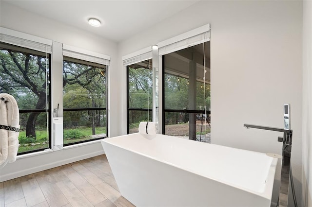 113 Comet, Lakeway, TX 78734 - interior space with wood finished floors and baseboards