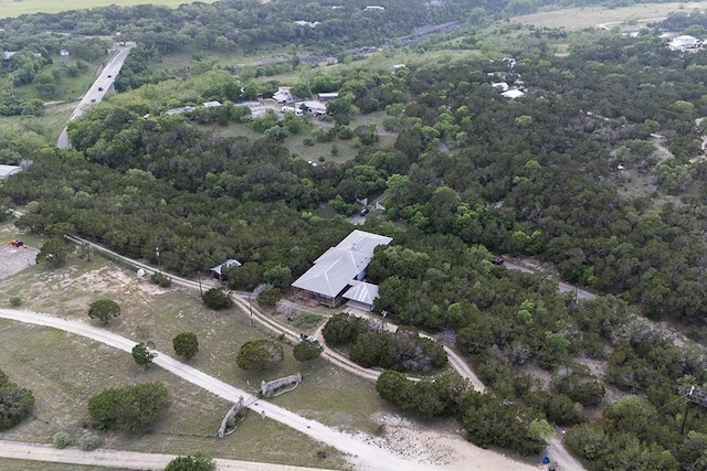 3701 Fischer Store Rd, Wimberley, TX 78676 - bird's eye view with a view of trees