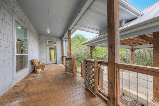 3701 Fischer Store Rd, Wimberley, TX 78676 - view of wooden deck