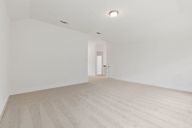565 Raleigh Dr, Georgetown, TX 78633 - empty room with vaulted ceiling and light carpet