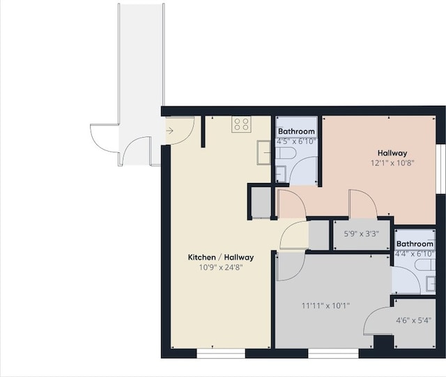803 W 28th St Unit 206, Austin, TX 78705 - plan