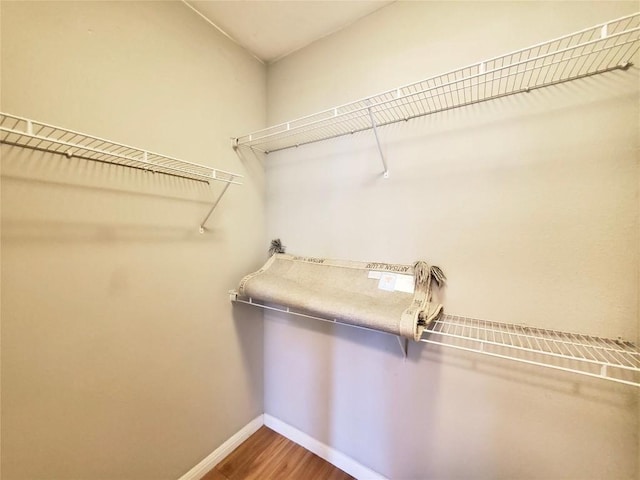 2502 Leon St Unit 515, Austin, TX 78705 - walk in closet featuring wood finished floors