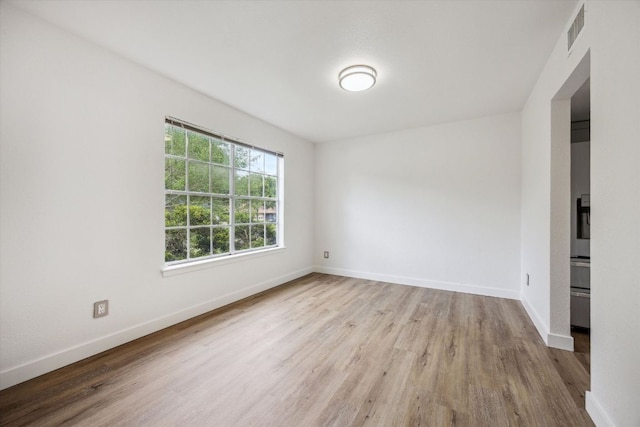 4525 Langtry Ln, Austin, TX 78749 - empty room with wood finished floors and baseboards