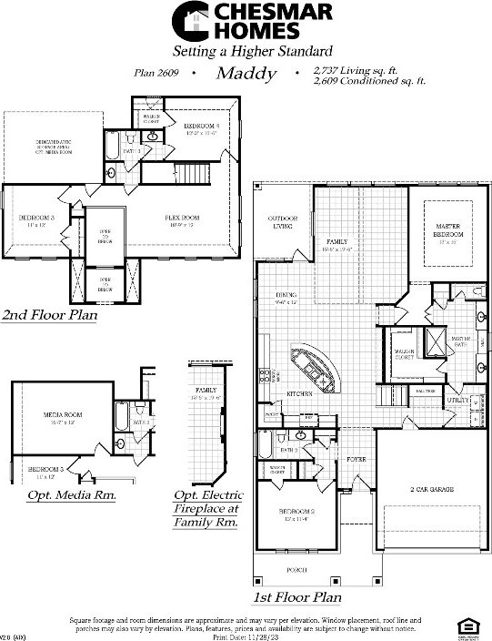 505 Golden Sage Ave, Georgetown, TX 78633 - view of home floor plan