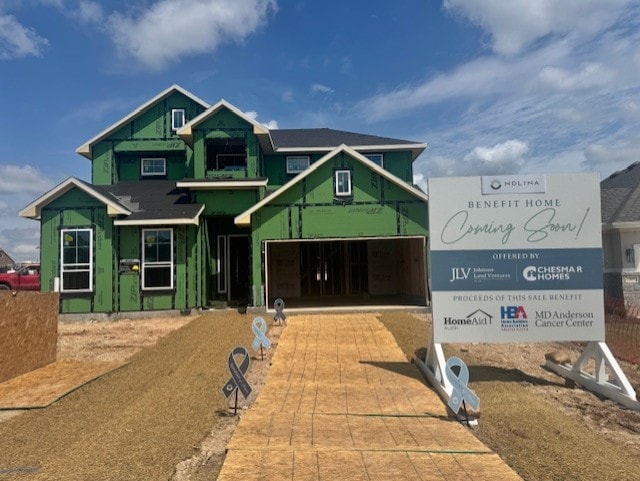 505 Golden Sage Ave, Georgetown, TX 78633 - unfinished property featuring driveway