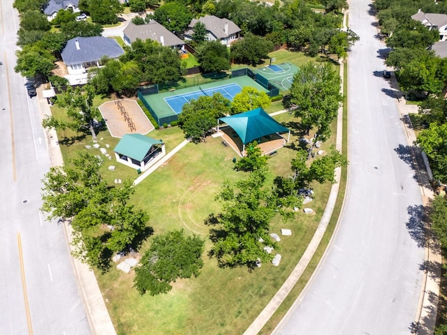bird's eye view