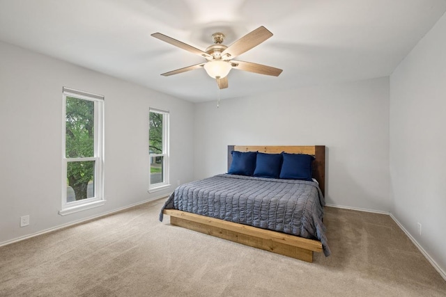 105 S Rainbow Bridge Dr, Cedar Park, TX 78613 - bedroom with carpet floors and ceiling fan