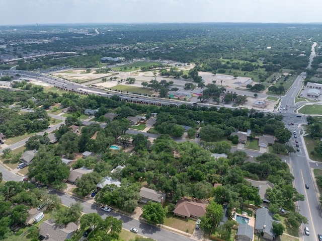 105 S Rainbow Bridge Dr, Cedar Park, TX 78613 - aerial view of property and surrounding area featuring nearby suburban area