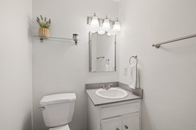 105 S Rainbow Bridge Dr, Cedar Park, TX 78613 - bathroom featuring vanity and toilet