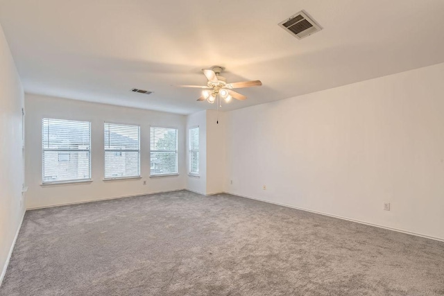 1171 Southern Pl, Round Rock, TX 78665 - carpeted empty room with a ceiling fan and baseboards