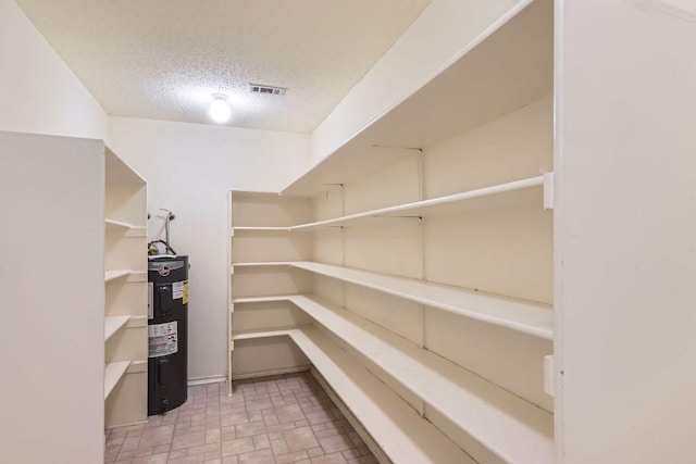 1171 Southern Pl, Round Rock, TX 78665 - storage area featuring electric water heater and visible vents