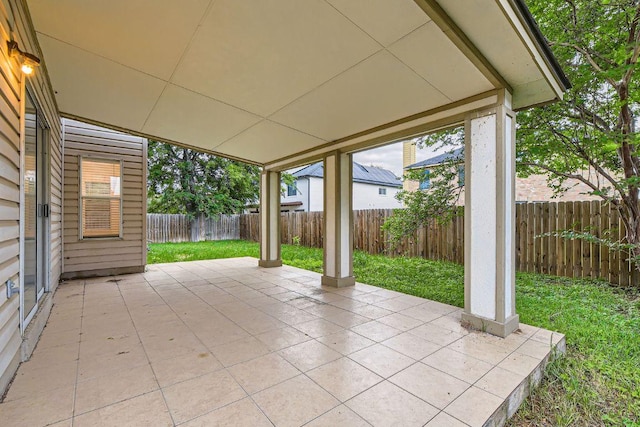 1171 Southern Pl, Round Rock, TX 78665 - fenced backyard featuring a patio area