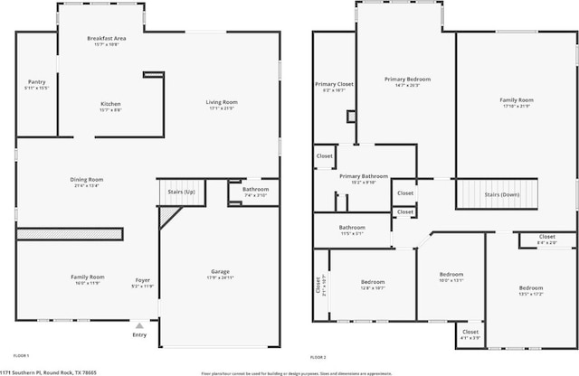 1171 Southern Pl, Round Rock, TX 78665 - view of room layout