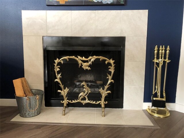 6409 Burns St Unit 306, Austin, TX 78752 - details featuring wood finished floors
