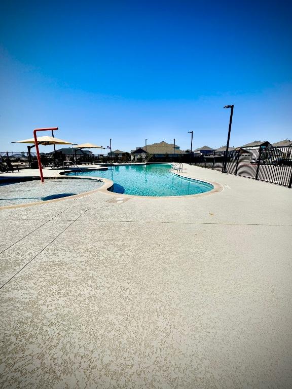 4319 Port Hope St, Round Rock, TX 78665 - community pool featuring a patio