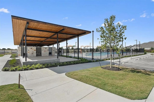 4319 Port Hope St, Round Rock, TX 78665 - view of home's community with mail area and a pool