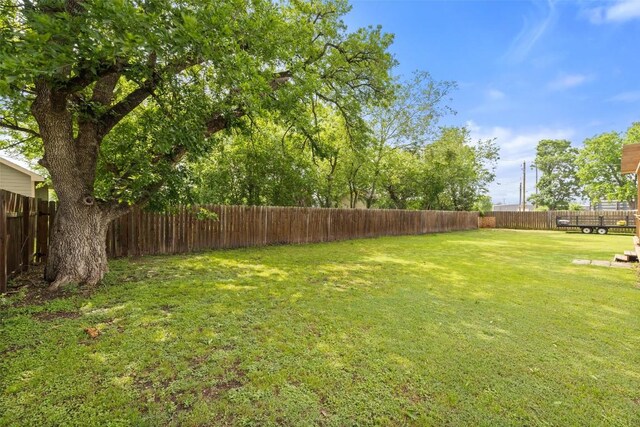 216 Lizzie St, Taylor, TX 76574 - view of fenced backyard