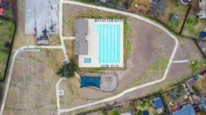 338 Liberty St, Hutto, TX 78634 - drone / aerial view